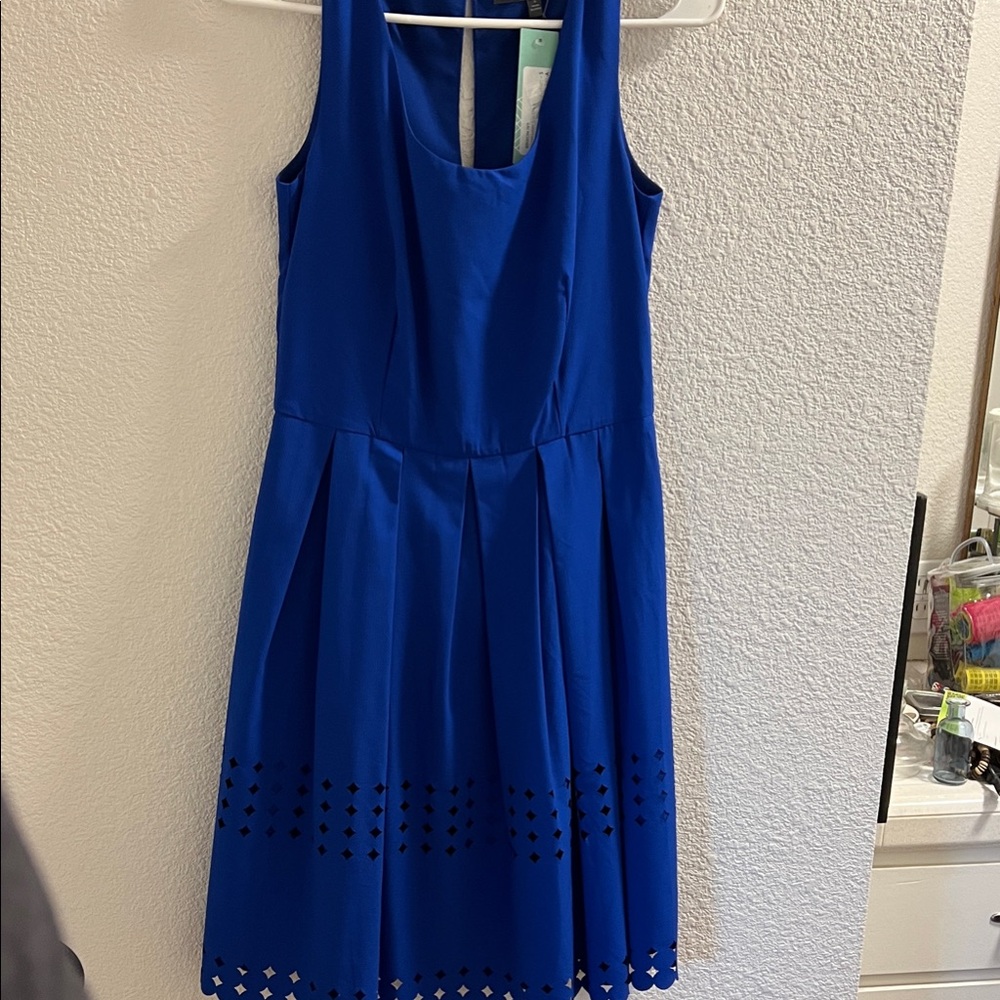 Brixon Ivy Cobalt Blue Midi Dress